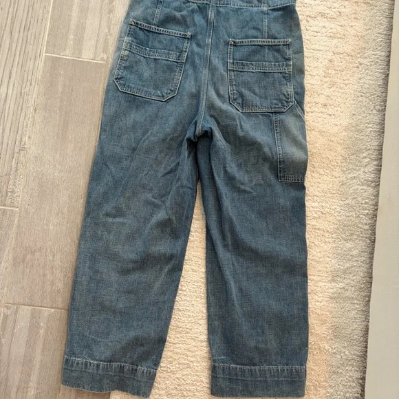 We The Free Blue Denim Women Jeans Overalls - Picture 6 of 7